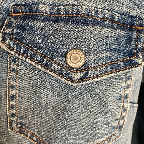 Lands’ End Denim Dress Women’s Size 8 - Picture 6 of 9